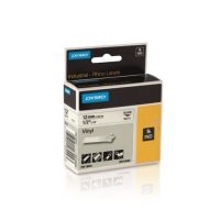 Cinta DYMO ID1-12 vinilo - Blanco