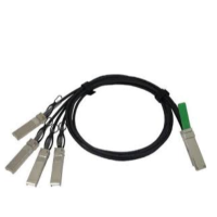 AT-QSFP1CU; Quad SFP+ (QSFP+) Direct attach cable, Twinax, 1m (0 to 70°C)