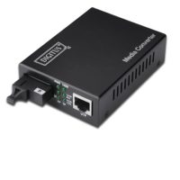 Fast Ethernet Media Converter, monomodo, BiDi Tx1550nm / Rx1310nm, conector SC, hasta 20 km