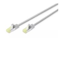 CAT 6A S / FTP, Cu, LSZH, nivel de componente AWG 26, longitud 3 m, color gris