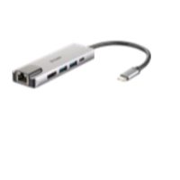 DUB-M520 Hub USB-C 5 en 1 con HDMI/Ethernet/Power Delivery