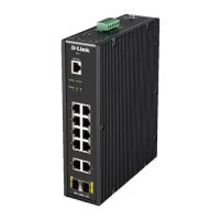 12 Port L2 Industrial Smart Managed Switch with 10 x 1GBaseT(X) ports and 2 x SFP ports Industrial