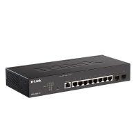 8-Port 10/100/1000BASE-T PoE + 2-Port 100/1000 Mbps SFP Ports Managed Access Switch