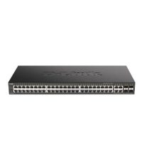 48-Port 10/100/1000BASE-T PoE + 4-Port 100/1000 Mbps GbE/SFP Combo Ports Managed Access Switch