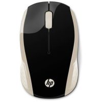 Ratón inalámbrico HP 200 (Dorado)