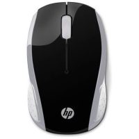 Ratón inalámbrico HP 200 (Plateado)