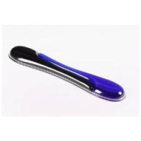 Reposamuñecas gel Duo teclado azul/negro