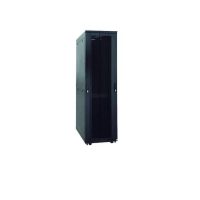Armario rack 24U montado 1191x600x1000mm c.1050Kg, puertas perforated, 4p+r