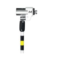PIVOTING KEY SECURITY CABLE WITH ROTATING LOCK