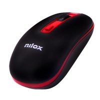 Ratón Wireless 1600 DPI - Rojo y negro