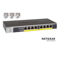 8 puertos POE/POE+ GIGABIT UNMANAGED SWITCH