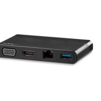 Adaptador USB-C 4K HDMI VGA - Mac Win - GbE - Docking Station USB Tipo C