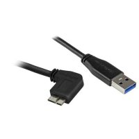 CABLE 1M MICRO USB 3.0 ACODADO