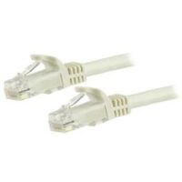 Cable 15m Cat6 Snagless Blanco