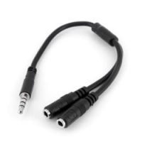 CABLE MINIJACK 4P A 2X H 3 PIN