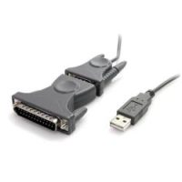 Cable 0,9 USB a Serie DB25 DB9