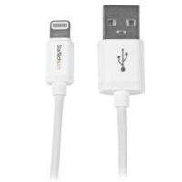 CABLE 1M LIGHTNING USB BLANCO