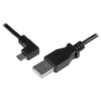 CABLE 2M MICRO USB ACODADO