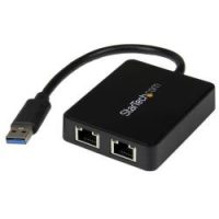 Adaptador 2 Puertos Red  USB