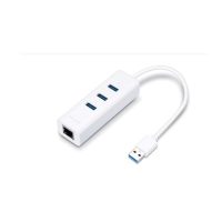 UE330  Adaptador USB 2 en 1 con Hub de 3 Puertos USB 3.0