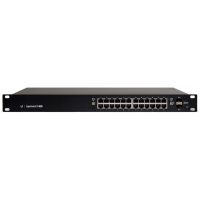 Ubiquiti EdgeSwitch ES-24-250W, Switch PoE 24 puertos Gigabit Ethernet y 2 slots SFP