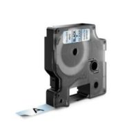 Cinta DYMO D1 12mmx7m - negro/transparente