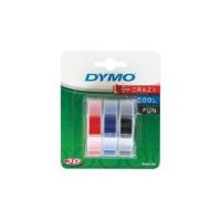 Cinta DYMO 3 m. x 9 mm 3 uds (negro, azul y rojo)