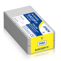 SJIC22P(Y): Ink cartridge for ColorWorks C3500 (yellow)
