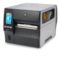 TT Printer ZT421; 6", 203 dpi, Euro and UK Cord, Serial, USB, 10/100 Ethernet, Bluetooth 4.1/MFi, USB Host, Cutter w/ Catch Tray, EZPL