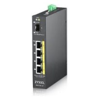RGS100-5P, 5  Port unmanaged PoE Switch, 120 Watt PoE, DIN Rail, IP30, 12-58V DC