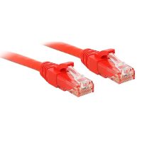 Cable Cat.6 U/UTP 0,5m, Rojo