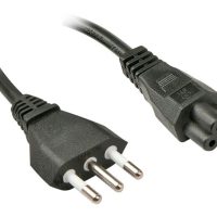 Cable de alimentación italiano de 2m IEC C5
