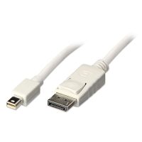 Cable Mini DP a DP, blanco2m