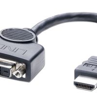 Cable Adaptador DVI-D Hembra a HDMI Macho, 0.2m