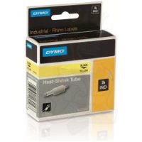 Cinta Dymo RHINO termorretráctil 24mm - negro/blanco