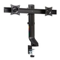 Brazo SmartFit  de ahorro de espacio para dos monitores