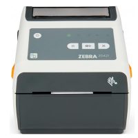 Thermal Transfer Cartridge Printer ZD421, Healthcare; 203 dpi, USB, USB Host, Ethernet, BTLE5, EU and UK Cords, Swiss Font, EZPL
