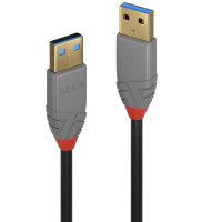 Cable USB 3.2 Tipo A 3m, 5Gbps, Línea Antracita