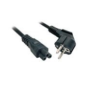 Cable de Alimentación Schuko a C5 (Hoja de Trébol), 2m