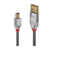Cable USB 2.0 Tipo A a Mini-B de 2 m, Cromo Line