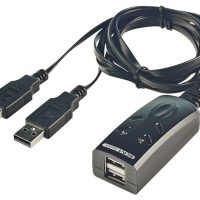 Conmutador KVM USB de 2 puertos