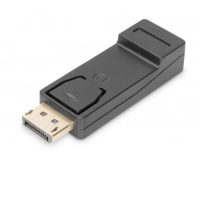 Adaptador DisplayPort, DP - HDMI tipo AM/F, con interbloqueo