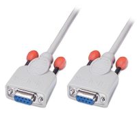 Cable módem nulo 9 pines acoplamiento/acoplamiento 3m