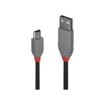 Cable USB 2.0 Tipo A a Mini-B de 5 m, Línea Antracita