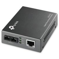 Convertidor de medios Gigabit monomodo