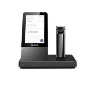 WH67 Auricular convertible DECT, 4 opciones de colocación (se incluye diadema), base avanzada  - Teams