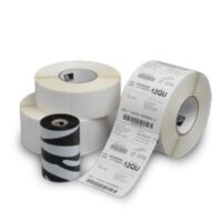 Etiquetas de polietileno 102X152Mm Zebra PolyE 3100T Gloss