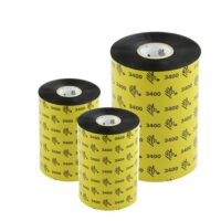Cinta Cera/Resina de transferencia térmica 89mmx450m Zebra 3400