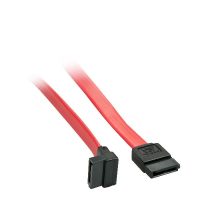 Cable SATA III Int. con enchufe de 90°, 0,5 m
