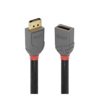 Cable de extensión DisplayPort 1.4 de 2 m, línea antracita